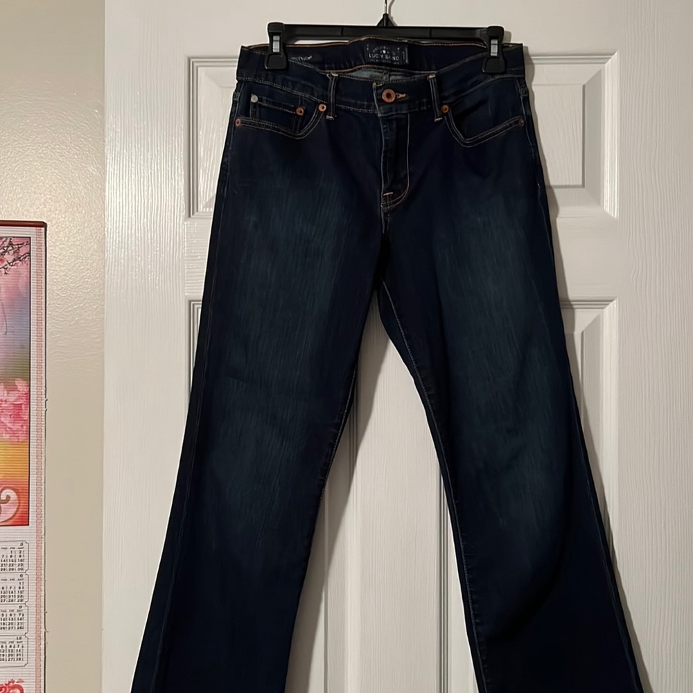 Lucky Brand dark denim jeans!
